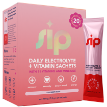 Sip Daily Electrolyte & Vitamin Sachets Raspberry Rush