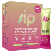 Sip Daily Electrolyte & Vitamin Sachets Watermelon Whirl 