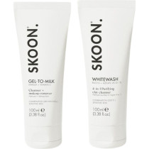 SKOON. DOUBLE CLEANSE Duo – Face Cleanser Pack