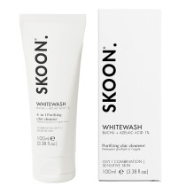 SKOON. Whitewash Purifying Clay Cleanser Airless Tube