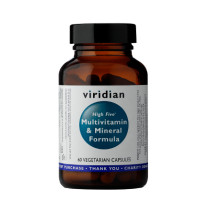 Viridian High Five Multivitamin & Mineral Formula, 60 Capsules