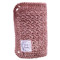 String Greens Face Cloth Bamboo - Fawn