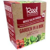 Reel Gardening Mixed Salad Garden in a Box
