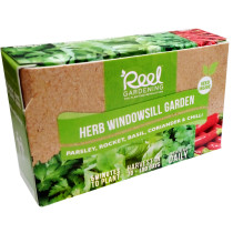 Reel Gardening Herb Windowsill