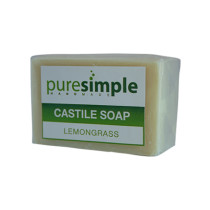 Pure Simple Lemongrass Castile Soap