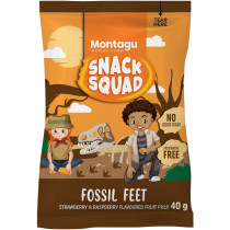 Snack Squad: Fruity Fossil Feet - Strawberry & Raspberry