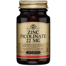Solgar Zinc Picolinate 100 Tabs