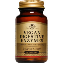 Solgar Vegan Digestive Enzymes - 50 Tablets