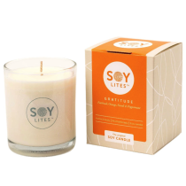 SoyLites Gratitude Moisturising Aromatherapy Soy Candle 