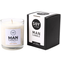 SoyLites Man Candle with Oud & Neroli