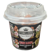 Stonelodge  Chunky Almond Granola Breakfast Pot