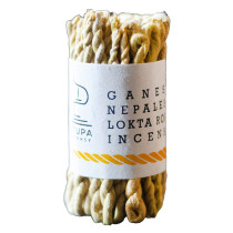 Stupa Ganesh Rope Incense (Bundle)