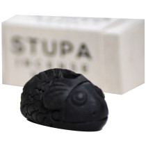 Stupa Round Fish Incense Holder