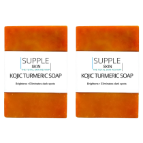 Supple Skin Kojic Turmeric Soap Bar - 2 Pack