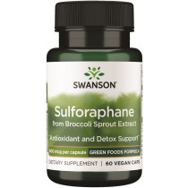 Swanson Sulforaphane from Broccoli Sprout Extract 400mcg