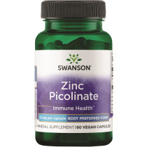 Swanson Zinc Picolinate - Body Preferred Form 22mg