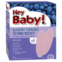 Hey Baby! Blueberry Teething Biscuits