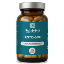 NutriViva TESTO-600™ - Advanced Testosterone Booster