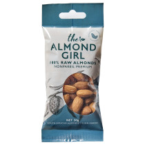The Almond Girl Premium Raw Almonds 50g