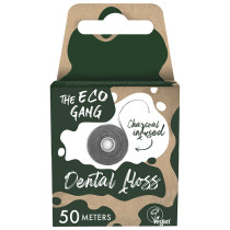 The Eco Gang Dental Floss - Charcoal Infused