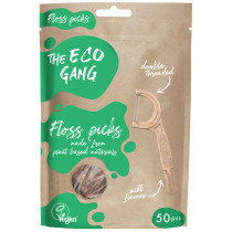 The Eco Gang Plant-Based Floss Picks - Mint