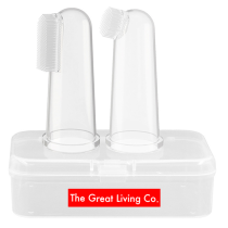 The Great Living Co Baby Silicone Finger Toothbrush