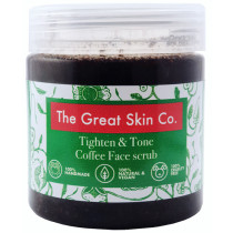 The Great Skin Co Tighten & Tone Coffee Face Scrub