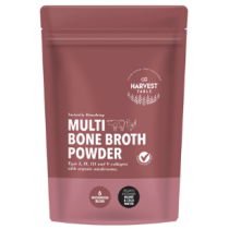 The Harvest Table Multi Bone Broth Powder 150g Pouch 