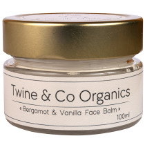 Twine & Co Organics Tallow Face Balm - Bergamot & Vanilla