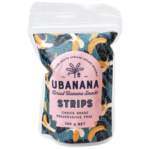 uBanana Dried Banana Strips 
