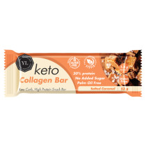 Youthful Living Keto Collagen Bar - Salted Caramel