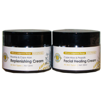 Victorian Garden Aloe/Propolis Day PLUS Aloe/Rosehip Night Cream VALUE PACK