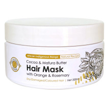 Victorian Garden Cocoa & Mafura Butter Hair Masque with Orange & Rosemary