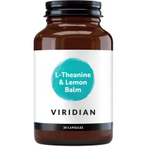 Viridian L-Theanine & Lemon Balm 30 Capsules