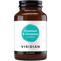 Viridian Chromium & Cinnamon Complex 60 Capsules