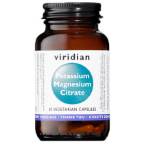 Viridian Potassium & Magnesium Citrate 30's