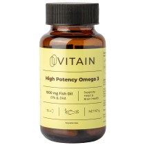 Vitain High Potency Omega 3 Fish Oil Capsules
