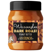 Wazoogles Dark Roast Super Crunchy Peanut Butter