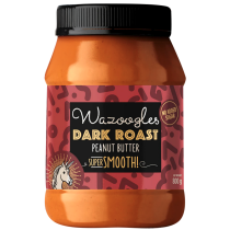 Wazoogles Dark Roast Super Smooth Peanut Butter, 800g