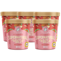Wazoogles Supernatural Oats Pot - Goji & Almond Muesli x 5