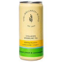 The Wellness Blend Collagen Sparkling Tea - Elderflower & Lemongrass