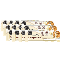 Youthful Living Keto Collagen Bar - White Chocolate Peanut Butter x 12