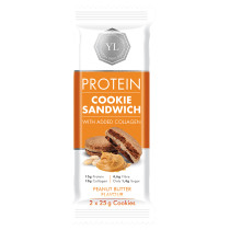 Youthful Living Protein + Collagen Cookie Sandwich - Peanut Butter