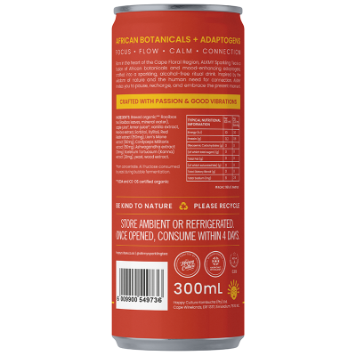 Buy Alkmy Sparkling Tea Rooibos Vanilla Online | Faithful to Nature