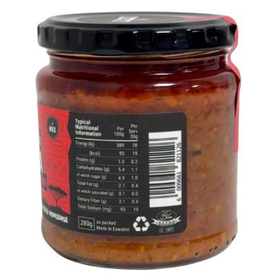 Buy Black Mamba Lishisa - African Tomato Relish Online | Faithful to Nature