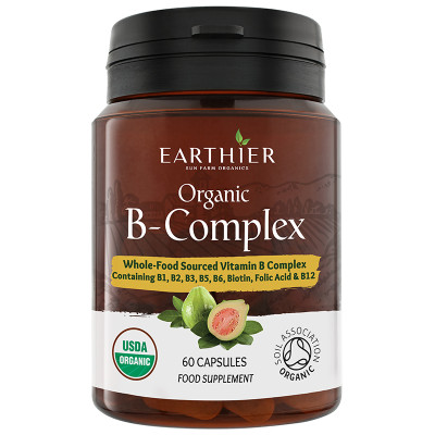 Buy Earthier Organic Vitamin B Complex Online | Faithful to Nature