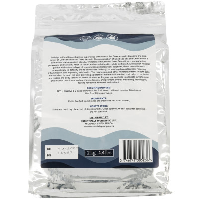 Buy Essentially Young Mineral Soak - Celtic Salt & Dead Sea Salt Online ...