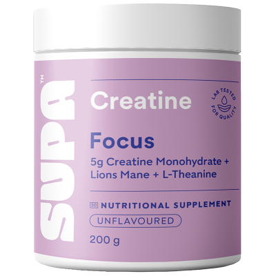 Buy Supa Creatine Focus - Lions Mane & L-Theanine Online | Faithful to ...