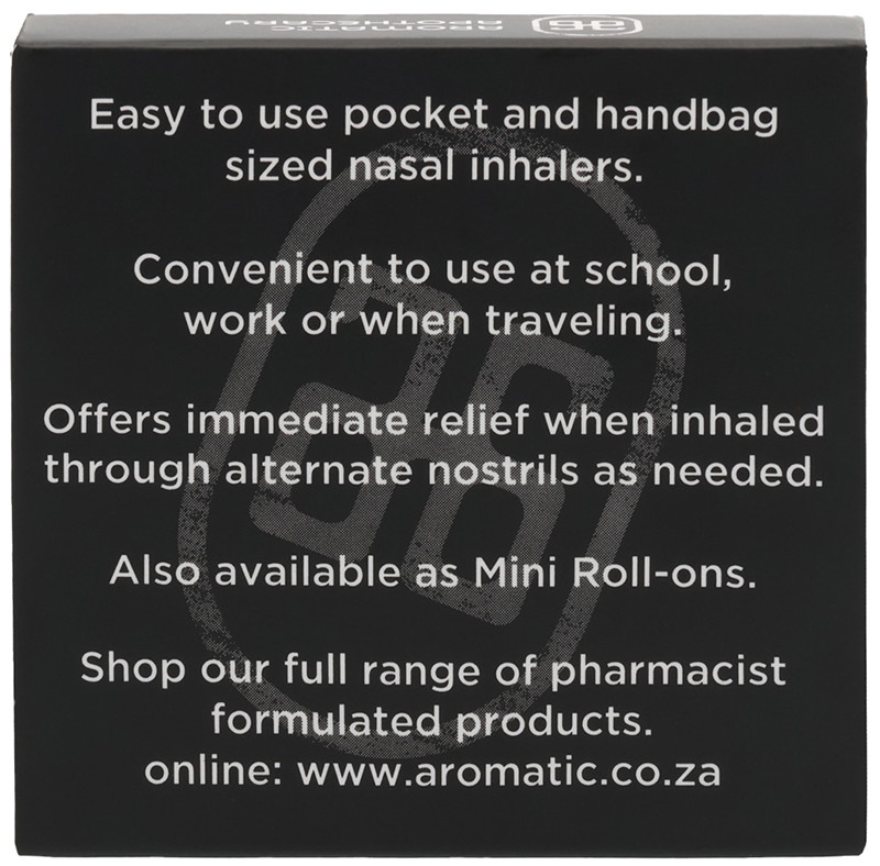 Buy Aromatic Apothecary Set of 4 Inhalers Online | Faithful to Nature