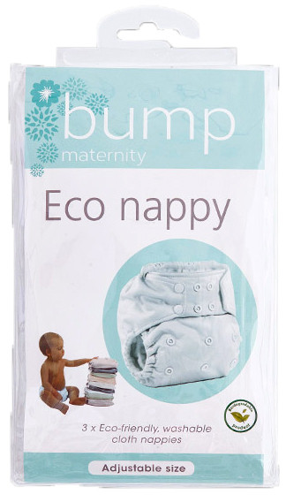 Buy Bump Maternity 3 Cloth Nappies - Washable & Eco-Friendly